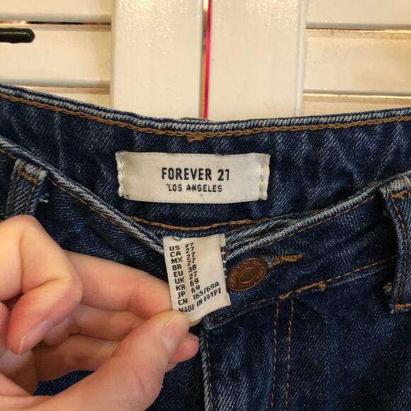 Forever 21 Denim Cut Off Denim Shorts - Picture 2 of 3
